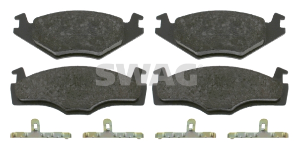 set placute frana,frana disc 30 91 6005 SWAG